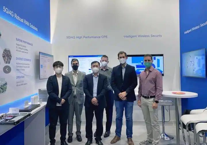 Sunwave demonstrates #5GSA #OpenRAN network in operation at #MWC2021 Barcelona